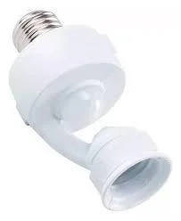 SENSOR SOQUETE E27 COM FOTOCELULA COM AJUSTES cód.7402
