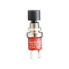 INTERRUPTOR PULSADOR 1A 120V - 0,5A 250V - NF cód.8832