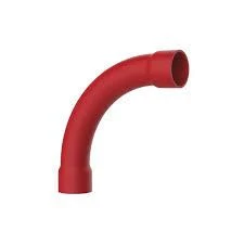 CURVA VERMELHA 90º C BOLSA 1/2" ANTI-CHAMA NBR 15465 cód.4386