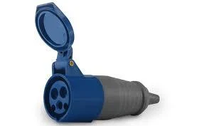 ACOPLAMENTO ACS-3256-32A-2P+T-220\240VCA-IP44-6H AZUL cód.4759
