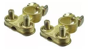 TERMINAL BATERIA  AUTO SAPINHO KIT 2PCS CHAVE COMUTADORA cód.7010