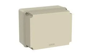 CAIXA PLAST MULTIUSO TAMPA ALTA CINZA 240X190X15 IP67 cód.4780
