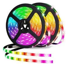 FITA DE LED 5050 12W/M 12V RGB - 5M COMPLETO cód.7089