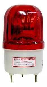 SINALIZADOR GIRAT LTE1101 10CM 220V VERMELHO (GIROFLEX) cód.6623