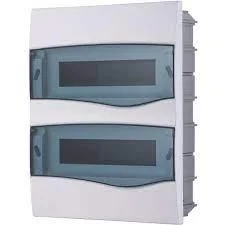QUADRO DISTRIBUICAO SOBREPOR 24 DISJUNTOR DIN TRANSPARENTE cód.7334