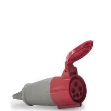 ACOPLAMENTO ACS-4056-16A-3P+T-380\440VCA-IP44-6H VERMELHO cód.4758