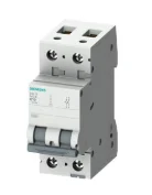 DISJUNTOR BIPOLAR 5SL1 32A C 3KA cód. 761