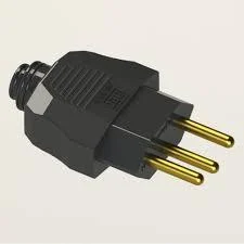 PLUGUE MACHO 180 2P+T 20A 250VCA - PRETO  cód.2363