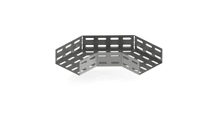 CURVA HOR 90° ELETROCALHA PERF TIPO U 100X50 PZ 20 cód.4409