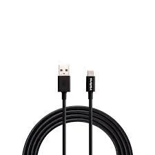 CABO USB-C 1,2M PVC PRETO EUAC12PP cód.7044