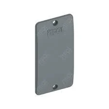TAMPA CEGA CINZA 3/4" PARA CONDULETE NBR 15465 cód.4453