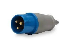 PLUGUE MACHO PLS-3076-16A-2P+T-220\240VCA-IP44-6H AZUL cód.4748