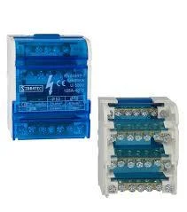 BLOCO DE DISTRIBUICAO 125A MODULAR C/ 4 BARRAM.X 7 LIGACOE cód.6863