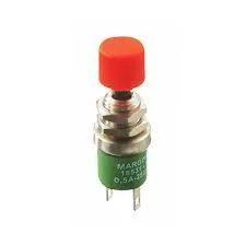 INTERRUPTOR PULSADOR 1A 120V - 0,5A 250V - NA cód.8831