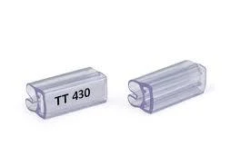 LUVA TRANSPARENTE P ETIQUETA 4X23MM - FIXADO ABRAC 2,5MM cód.5774