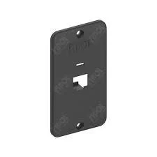 TAMPA PVC 1 RJ45 3/4" PRETA cód.7266