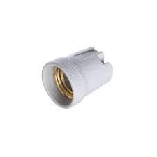 SOQUETE EM PORCELANA P/ LAMPADA E27 4A 250V - 57499090 cód.7199