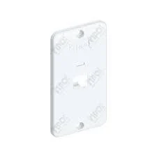 TAMPA PVC 1 RJ45 1" BRANCA cód.7250