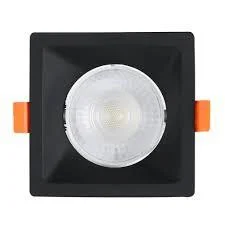 SPOT SLIM LED EMB QUAD BIVOLT 6W 3.000K - PRETO cód.8361