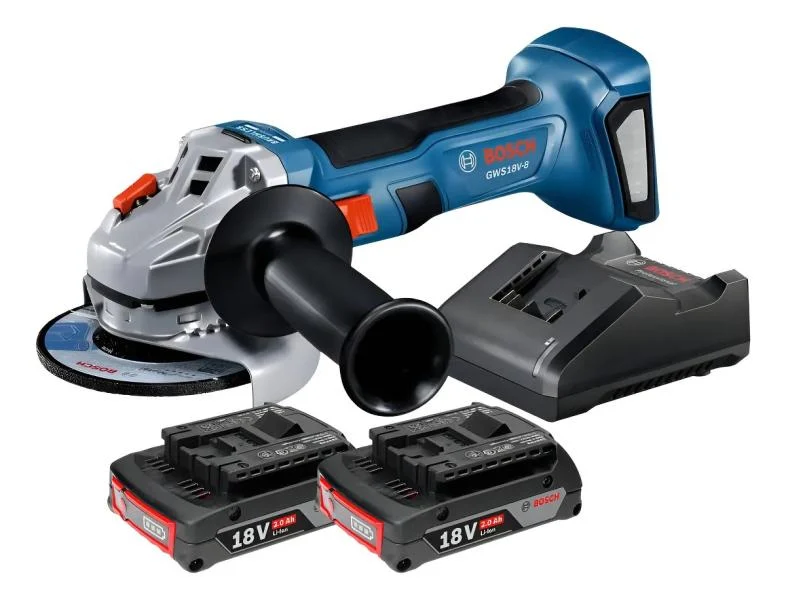 ESMERILHADEIRA 5" GWS 18V8MAL 2BAT COD 11109