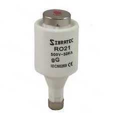FUSIVEL DIAZED RETARDADO RO21 DE 25A 500V 50KA cód.6691